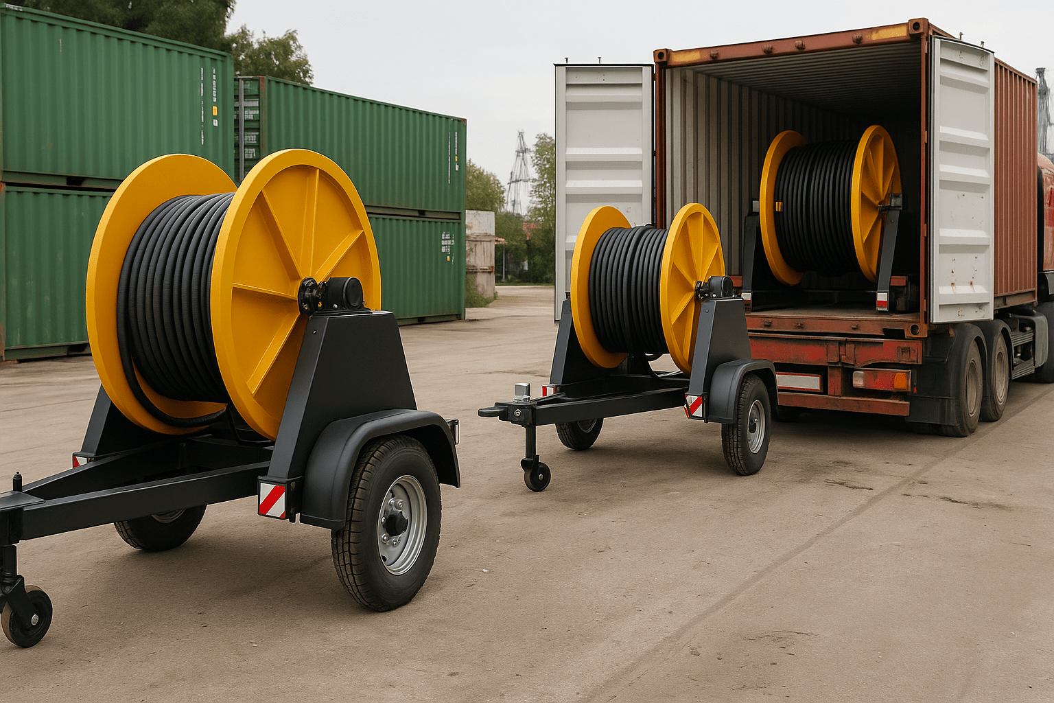 Kablo Çekme Makineleri Avrupa’ya İhraç Edildi