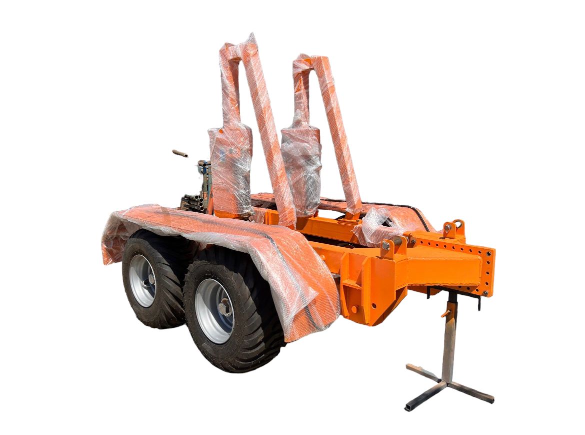 Hidrolik Manuel Kablo Makarası Taşıma Römorku 20 Ton Kapasiteli